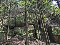 Wollsackverwitterung am Palmfelsen (Foto: Monika Wendlandt)
