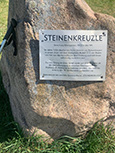 Tafel „Steinenkreuzle“ (Foto: Hella Brückel)}