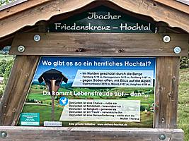 Ibacher Friedenskreuz, Beschreibung (Foto: Rosina Kaltenbach)